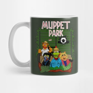 Jurassic Park Muppet Movie Mashup Mug
